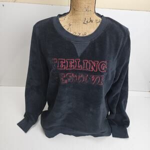 WONDERSHOP by Target Long Sleeve Fuzzy Holiday Sleepwear Shirt Women's Size XL